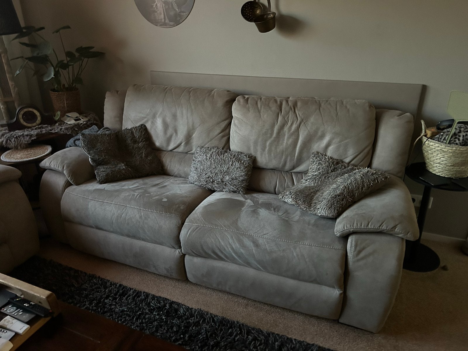 Comfortabele 2-zitsbank met relaxfunctie aan beide kanten!, Ophalen, Gebruikt, 150 tot 200 cm, Tweepersoons