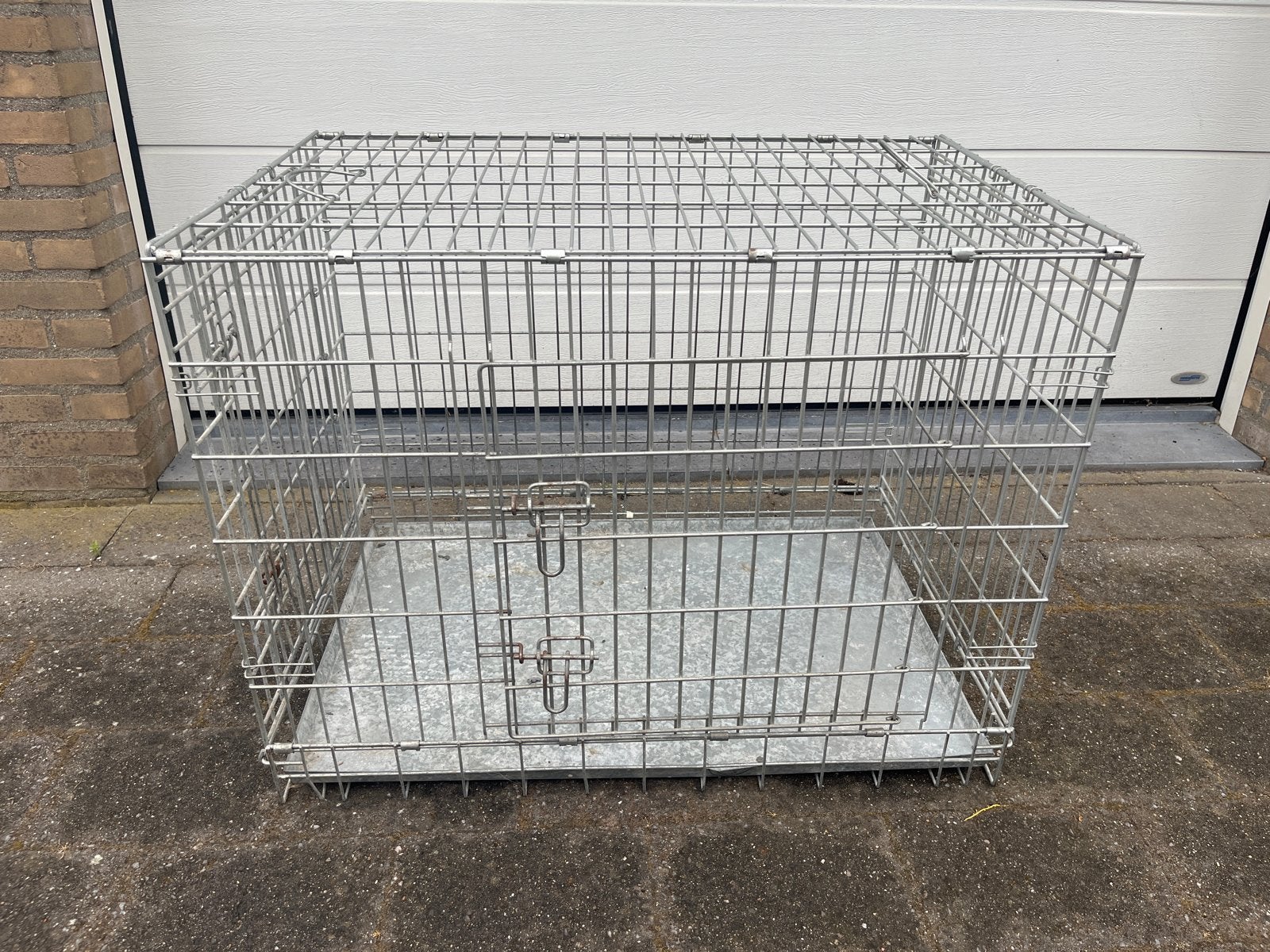 Honden bench in prima staat, Dieren en Toebehoren, Ophalen, Gebruikt