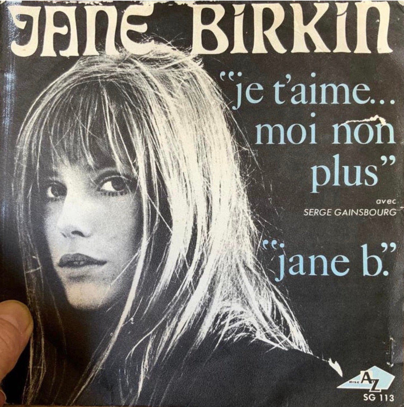 Vinyl Single Jane Birkin - Je t’aime… Moi Non Plus, Cd's en Dvd's, Verzenden, Gebruikt