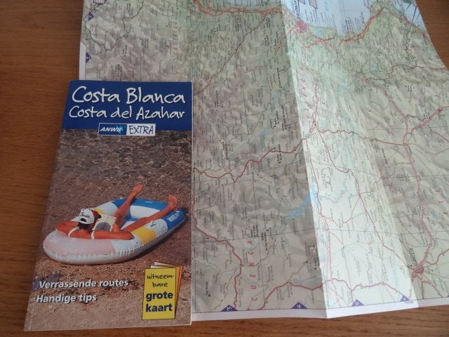 anwb extra:  Costa Blanca, Costa Azahar, Valencia +landkaart, Gelezen, Europa, Ophalen of Verzenden, Reisgids of -boek