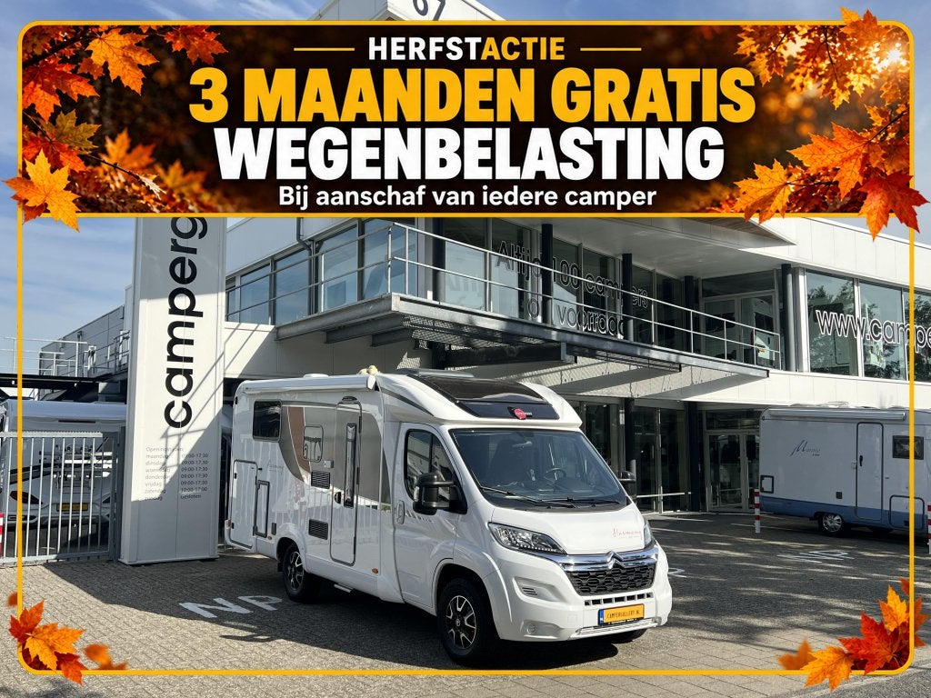 Bürstner Travel Van T620 Harmony line ENKELE BEDDEN TREKHAA, Tot en met 2, 6 tot 7 meter, Bedrijf, Bürstner