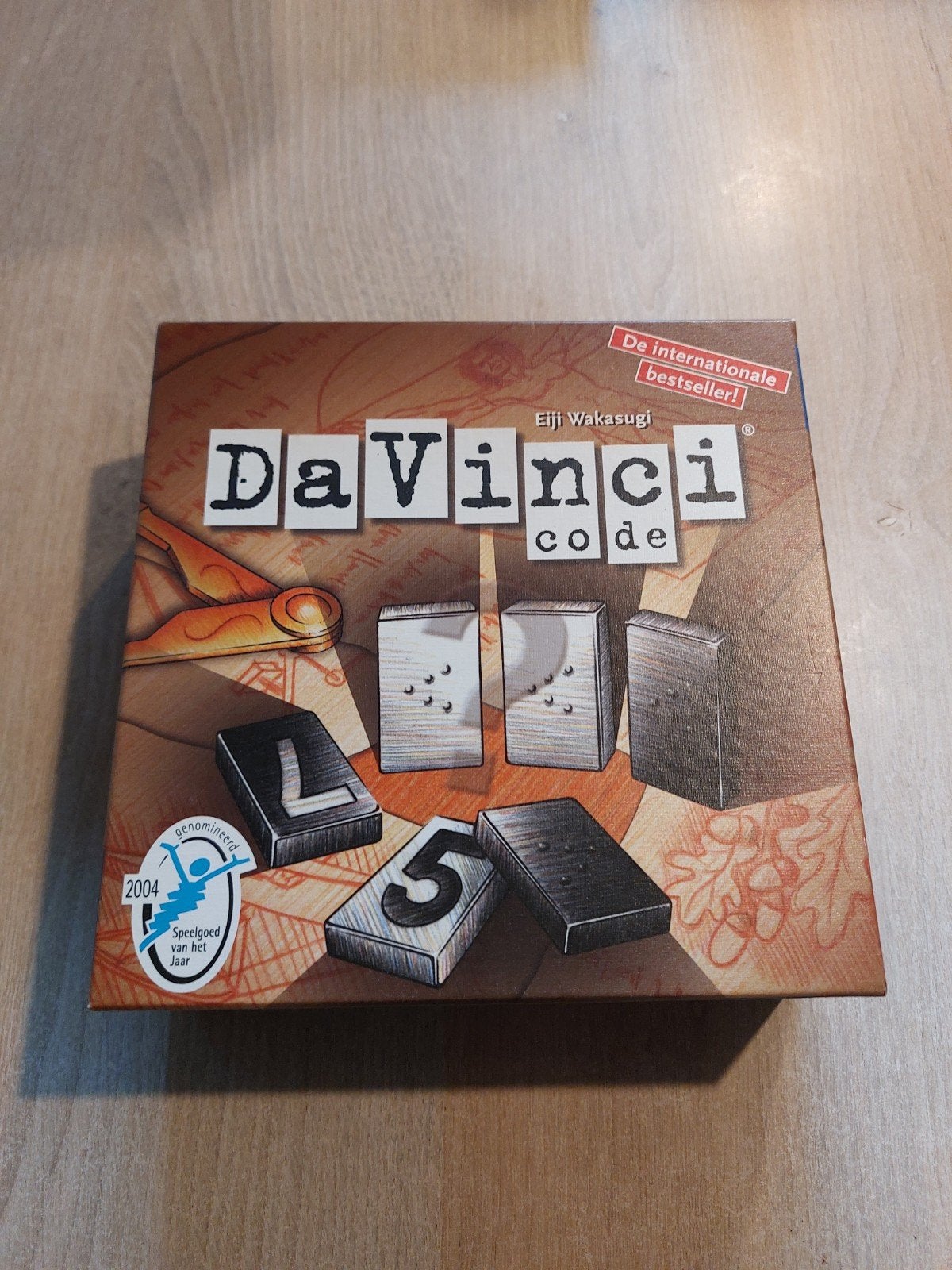 DaVinci code spel, Een of twee spelers, Ophalen of Verzenden, Zo goed als nieuw, Winning Moves