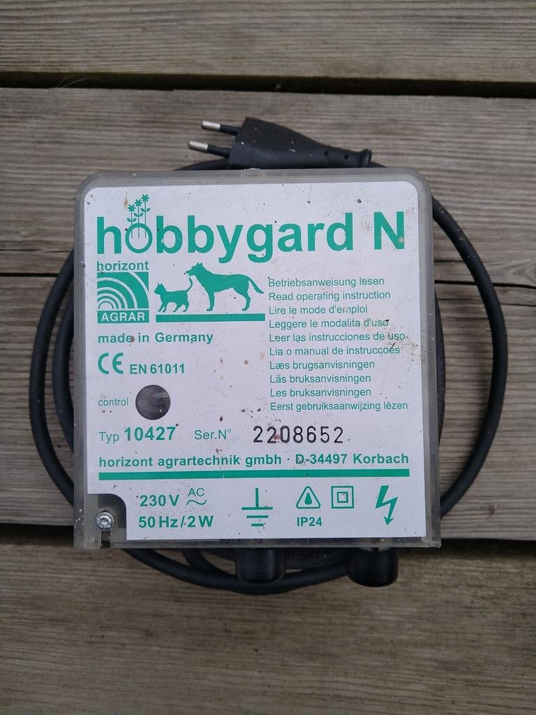 Schrik apparaat horizont hobbygard N 2watt