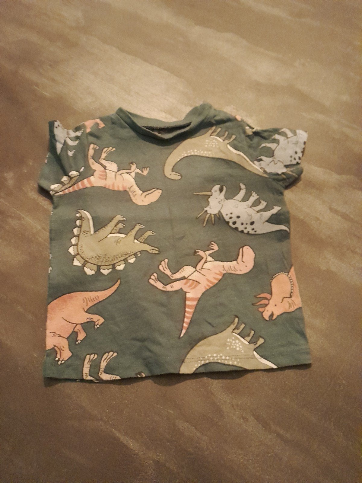 Hema T-shirt met dinosaurusprint - Maat 74, Kinderen en Baby's, Gebruikt, Ophalen of Verzenden, Hema, Jongetje