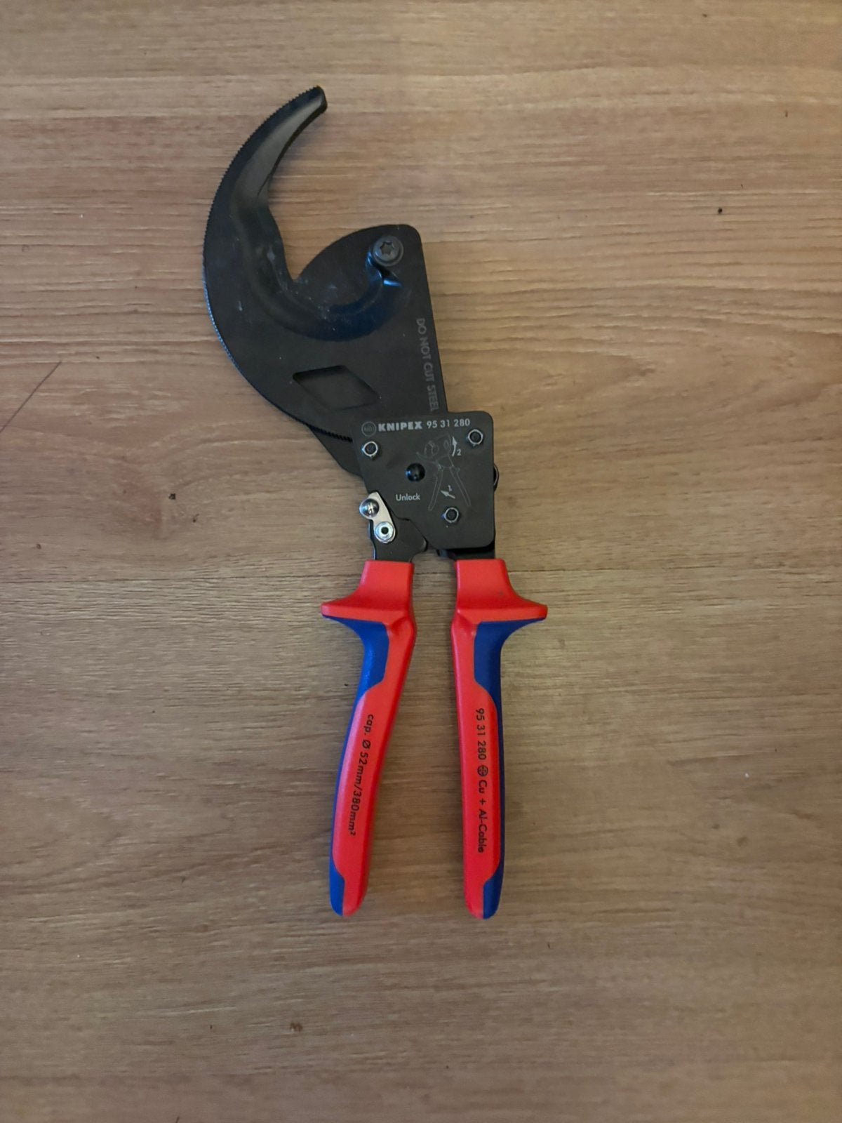 Knipex 95 31 280. Kabelschaar, Ophalen of Verzenden, Zo goed als nieuw