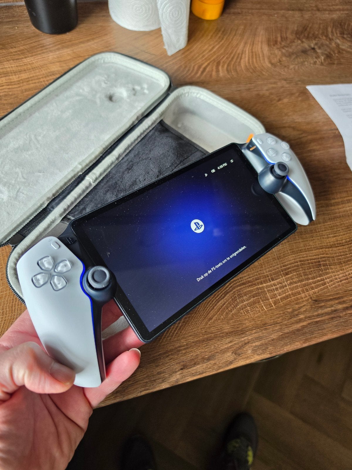 Sony PlayStation Portal met beschermhoes
