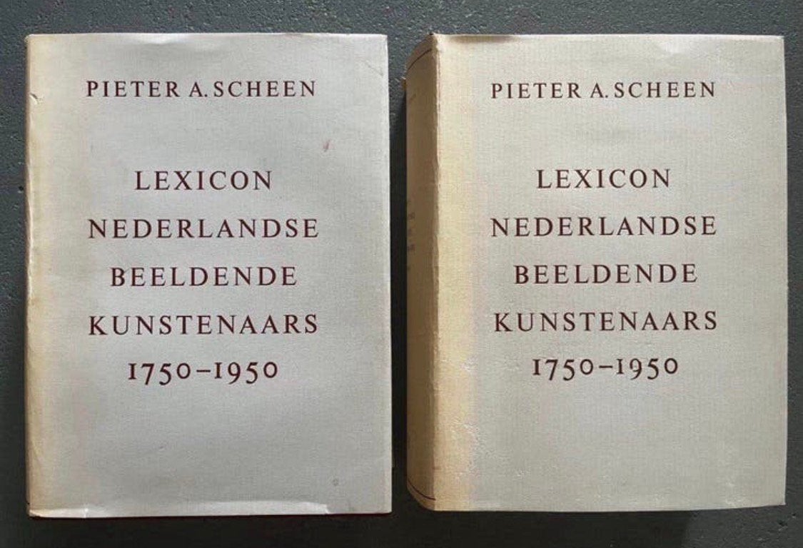 Pieter Scheen Lexicon Nederlandse Beeldende Kunstenaars, Ophalen, Gelezen