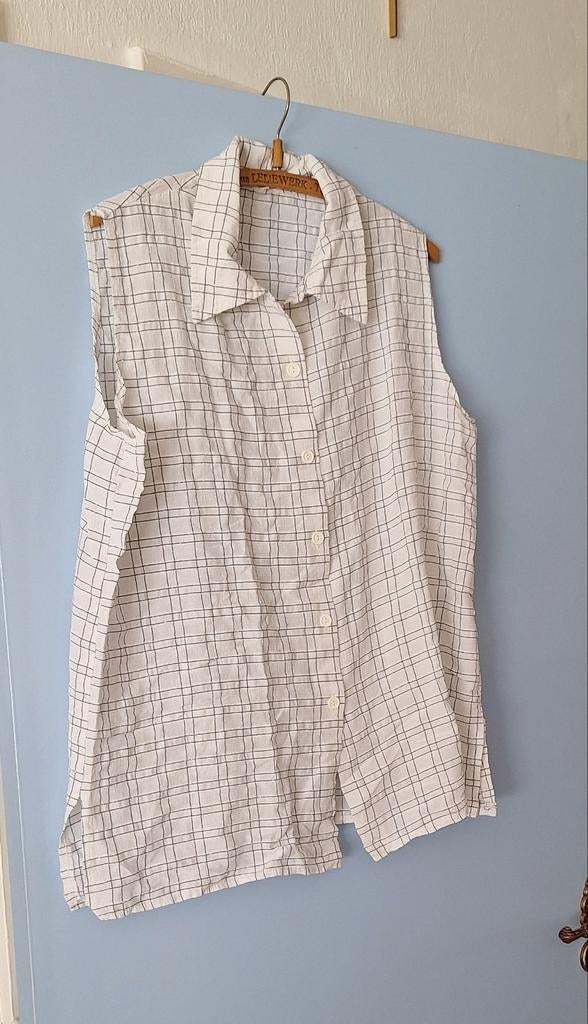 NIEUW DAMES TUNIEK
MAAT XL
KLEUR WIT GRIJS GERUIT, Ophalen of Verzenden, Nieuw, Wit, Blouse of Tuniek