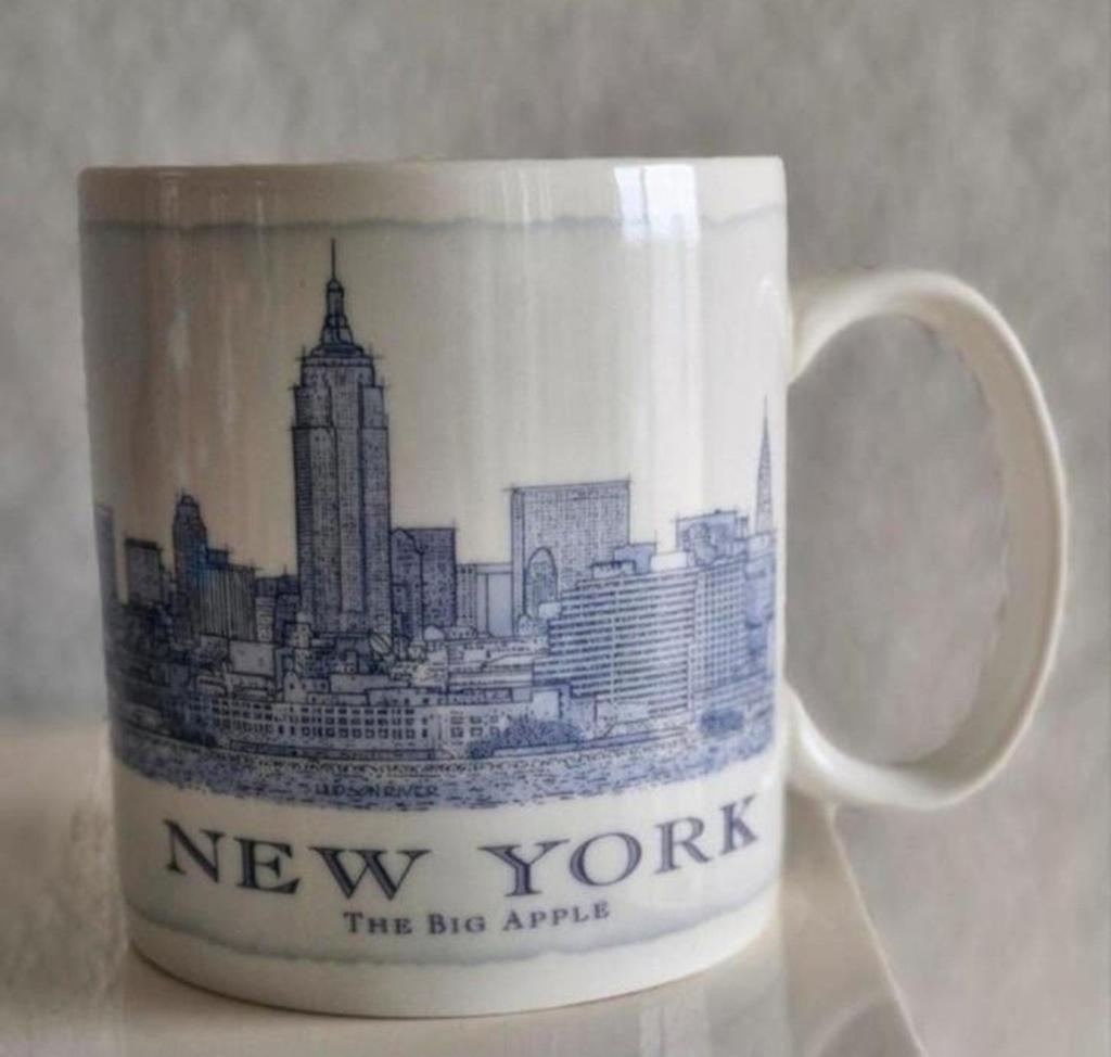 Starbucks New York, Ophalen of Verzenden, Zo goed als nieuw, Overige stijlen, Kop(pen) en/of Schotel(s)