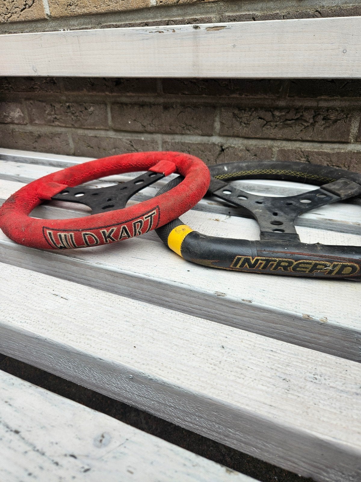 wildkart/intrepid stuurtjes, Sport en Fitness, Karting, Ophalen of Verzenden, Gebruikt, Kart