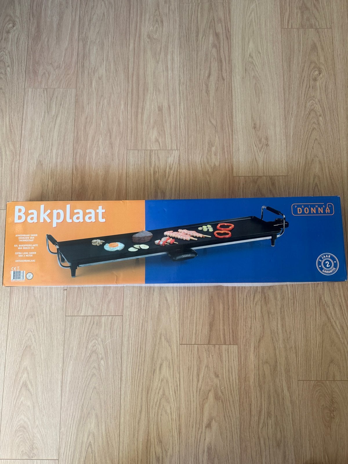 PrimaDONNA Bakplaat XXL - Nieuw in doos, Ophalen, Nieuw, Tafelgrill