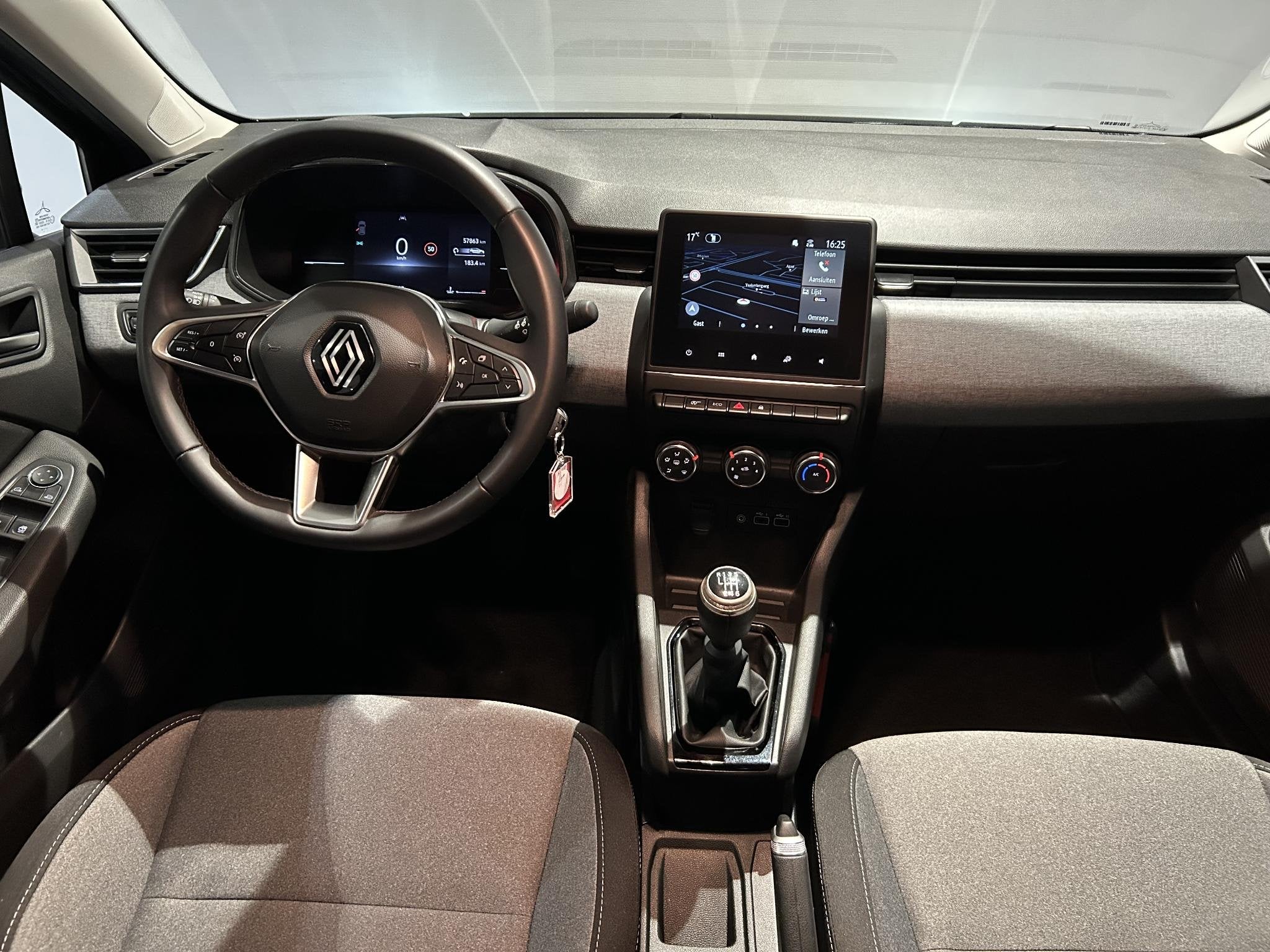 Renault Clio 1.0 TCe 90 GPF evolution | Navigatie | Achterui, Auto's, Voorwielaandrijving, Stof, Gebruikt, Zwart