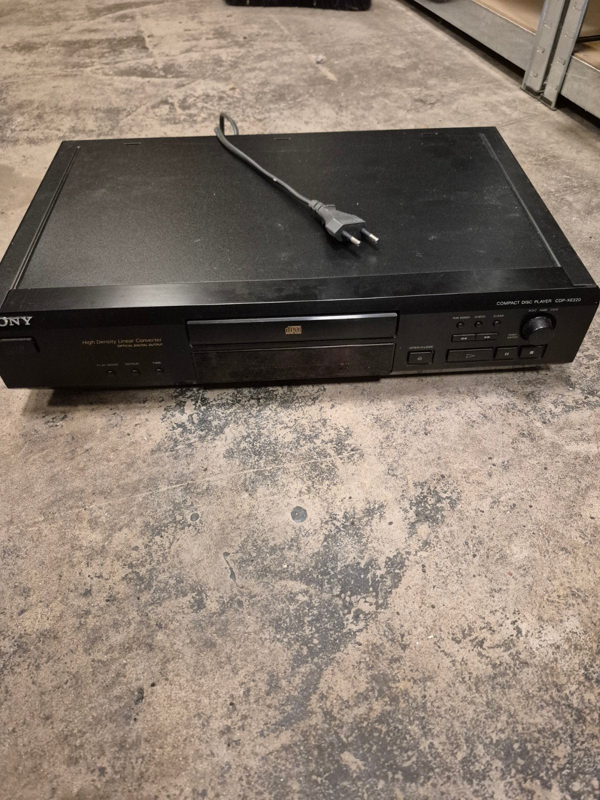 Sony CDP-XE220 Compact Disc Speler - Goede Staat, Ophalen of Verzenden, Gebruikt, Sony
