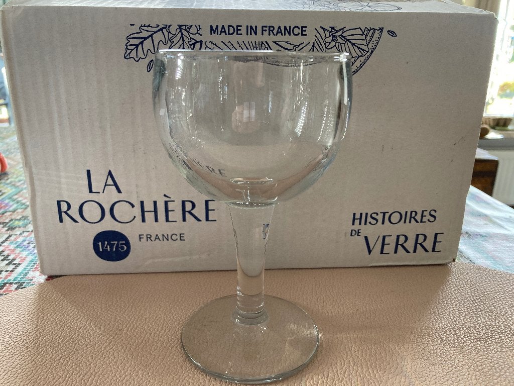 La Rochère France | 6 Ballon water bier glazen | 220 ml, Glas of Glazen, Nieuw, Ophalen of Verzenden, Glas