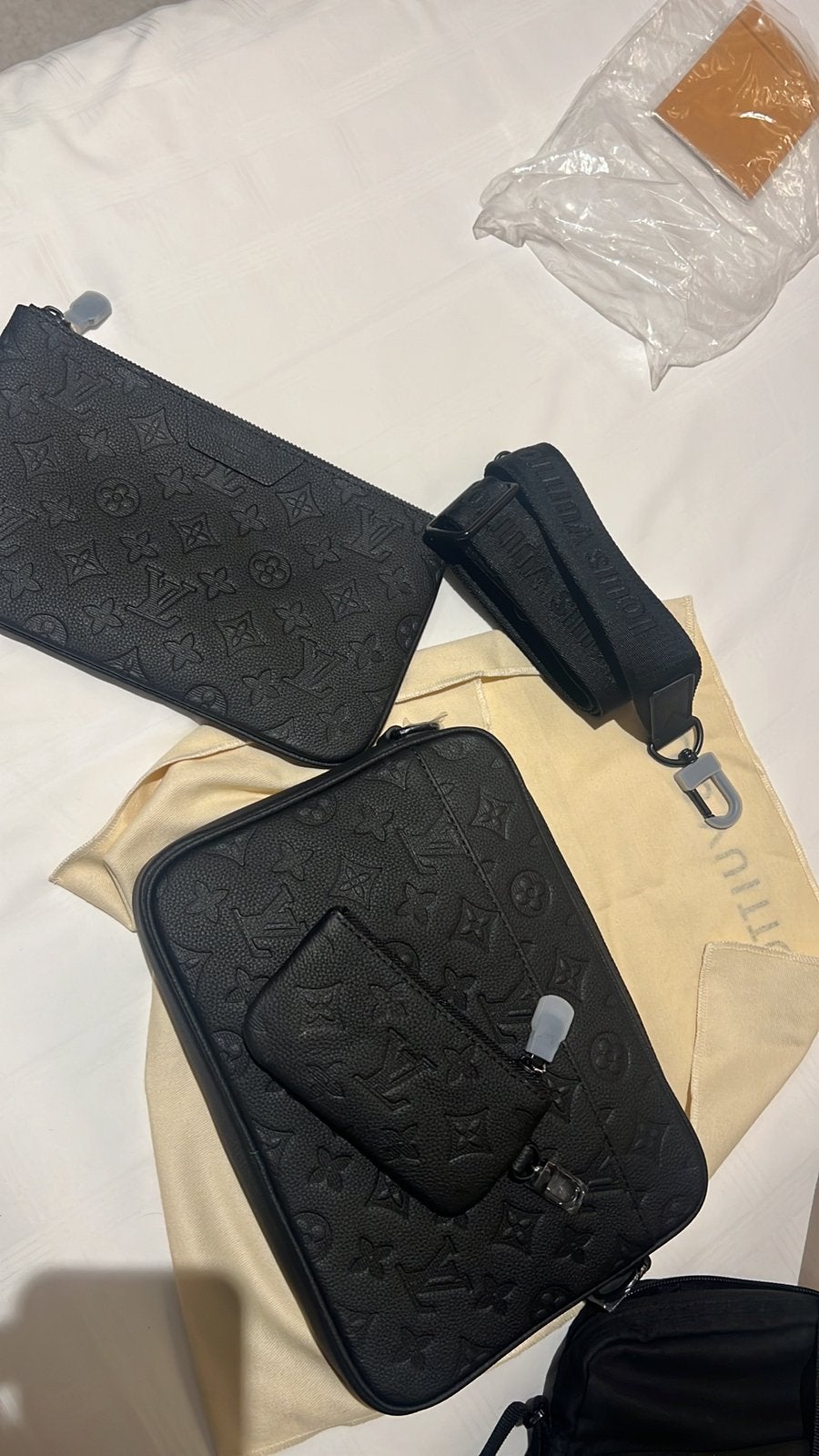 Louis vuitton tas heren, Overige merken, Gebruikt, Zwart, Ophalen of Verzenden