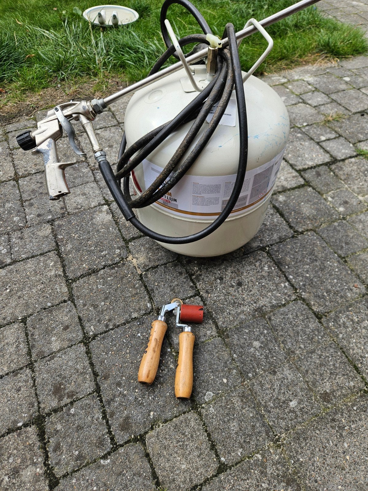 Epdm spuitpistool, Doe-het-zelf en Verbouw, Gebruikt, Overige kleuren, Overige typen, Ophalen of Verzenden