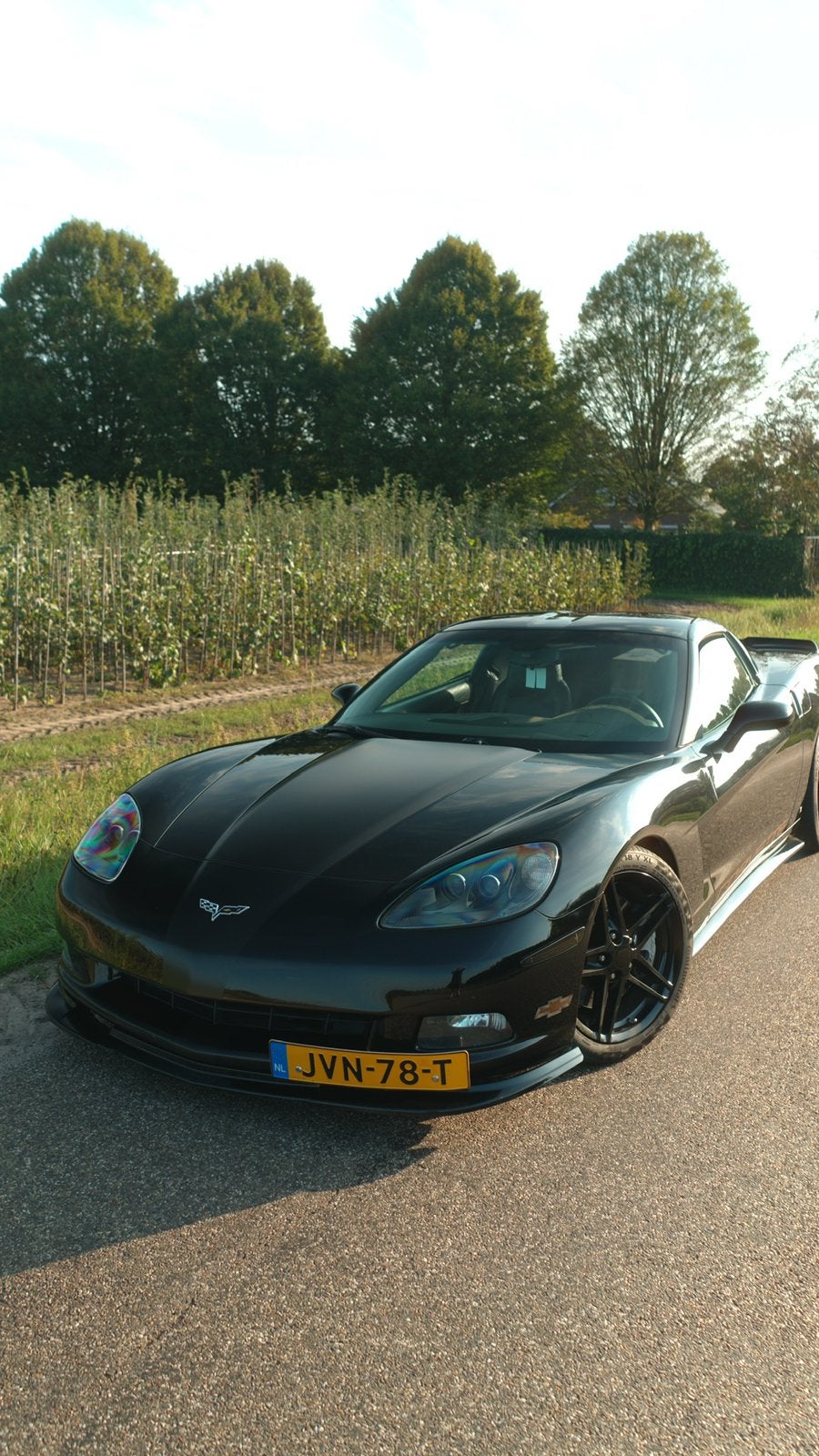 Corvette C6 Handgeschakeld!, Zwart, Leder, Bedrijf, 2 stoelen