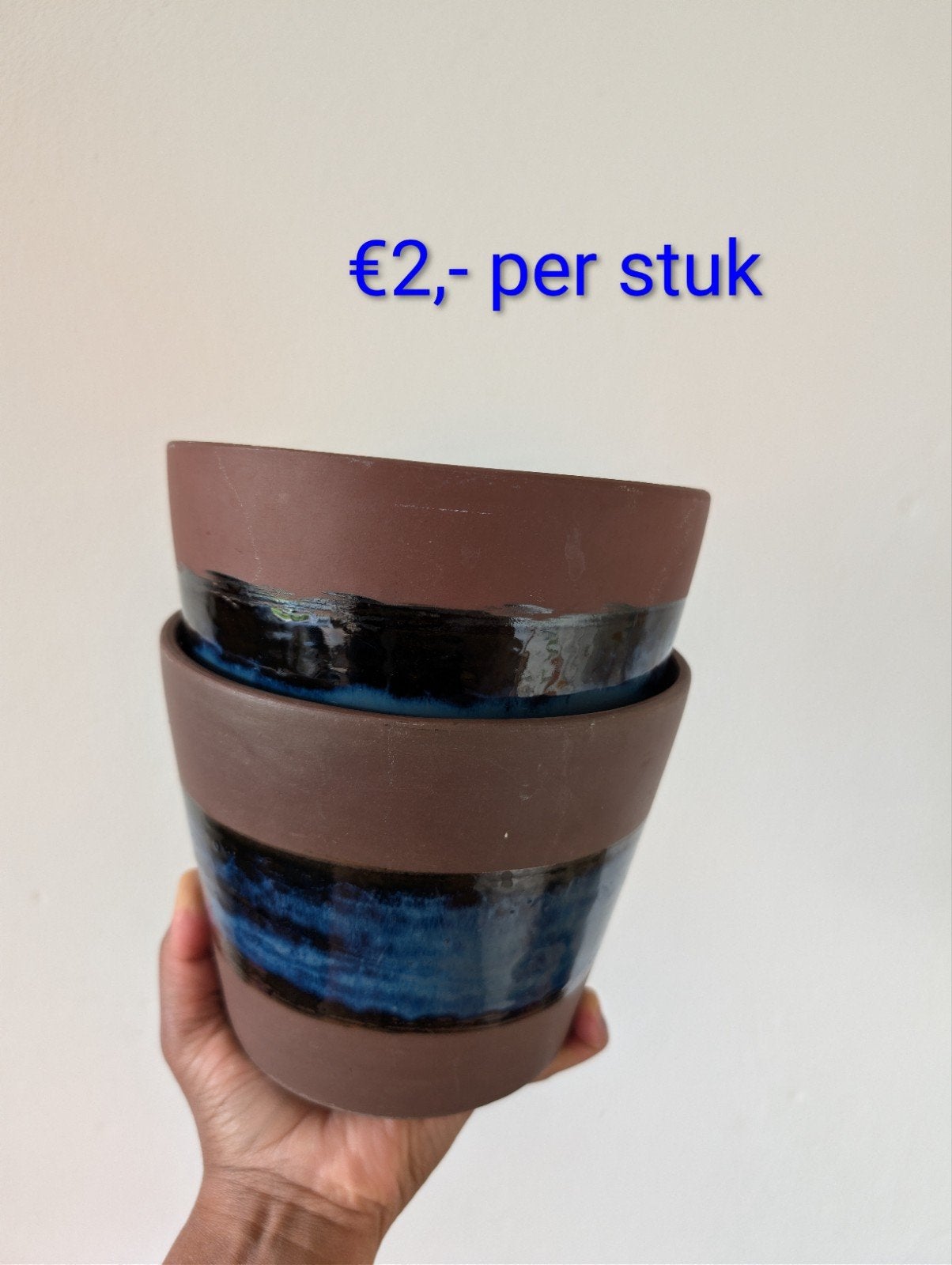 Ikea bloempotten voor kamerplanten, Ophalen, Rond, Aardewerk, Minder dan 40 cm