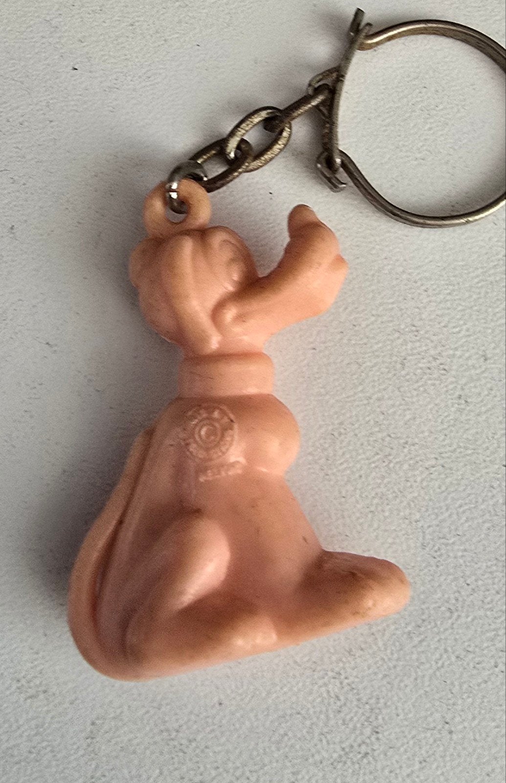 Vintage Pluto Sleutelhanger - Disney Figuurtje, Ophalen of Verzenden, Gebruikt, Knuffel of Figuurtje