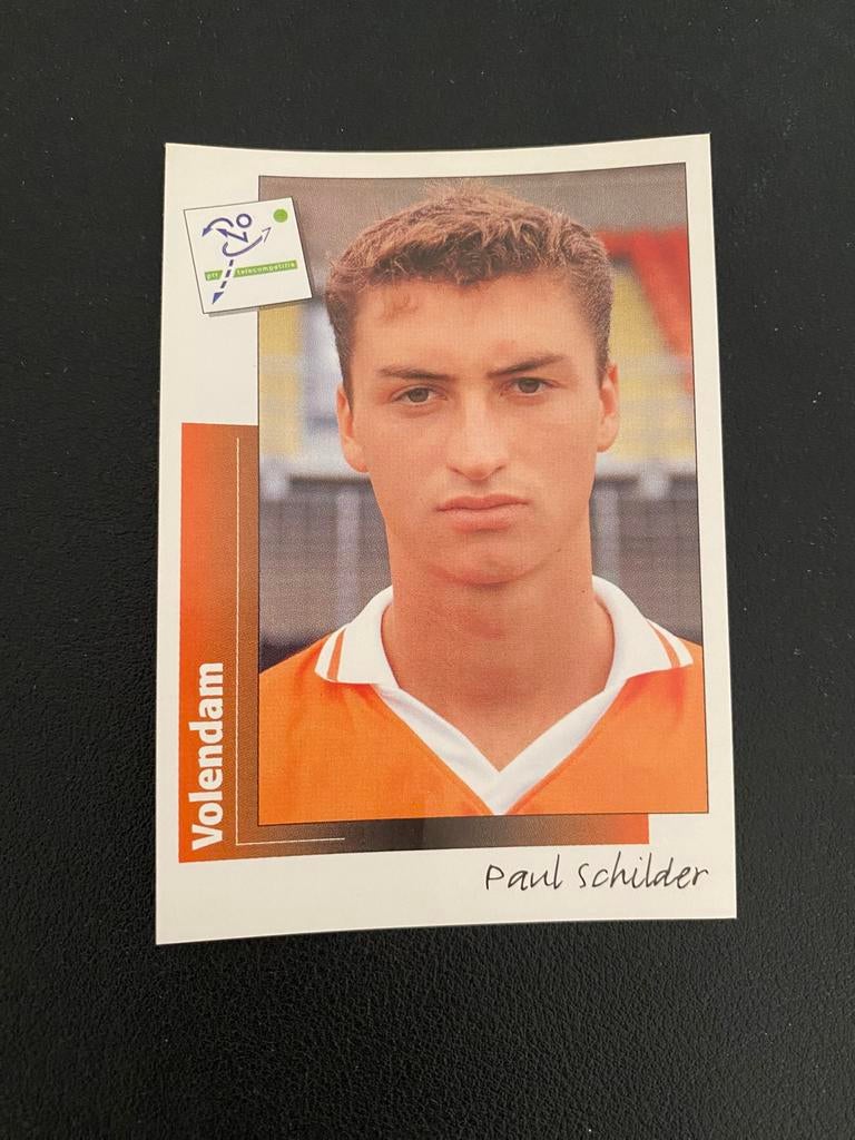 Paul Schilder - Volendam - Panini Voetbal 96, Ophalen of Verzenden, Zo goed als nieuw, Ajax, Poster, Plaatje of Sticker