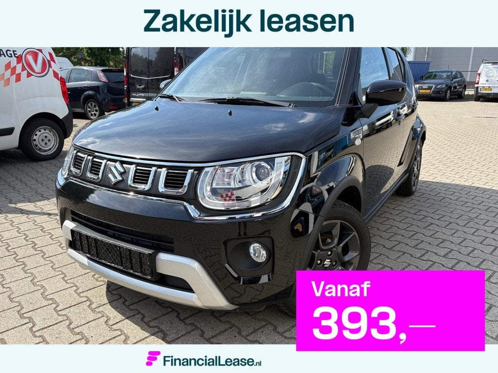 Suzuki Ignis 1.2 Smart Hybrid Select Automaat (BOVAG/RIJKLAA, Stof, Gebruikt, Zwart, 4 cilinders