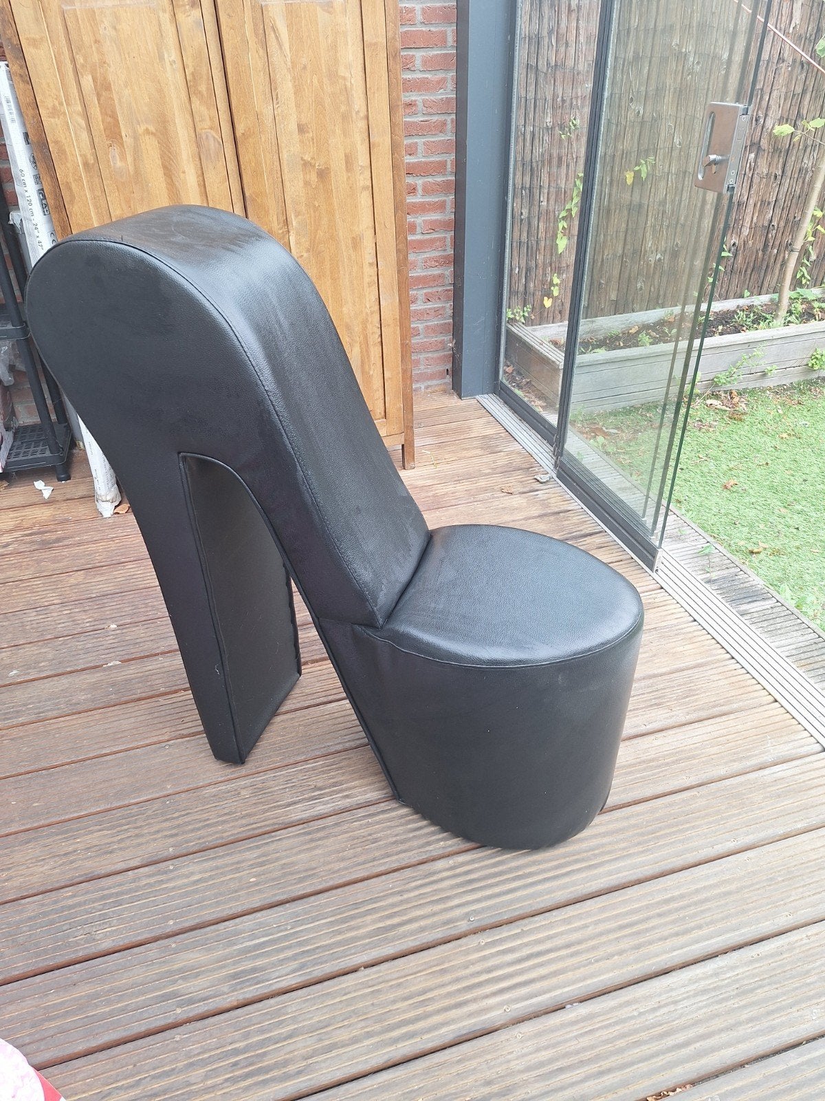 Hakstoel zwart, Huis en Inrichting, Stoelen, Ophalen, Zwart, Eén