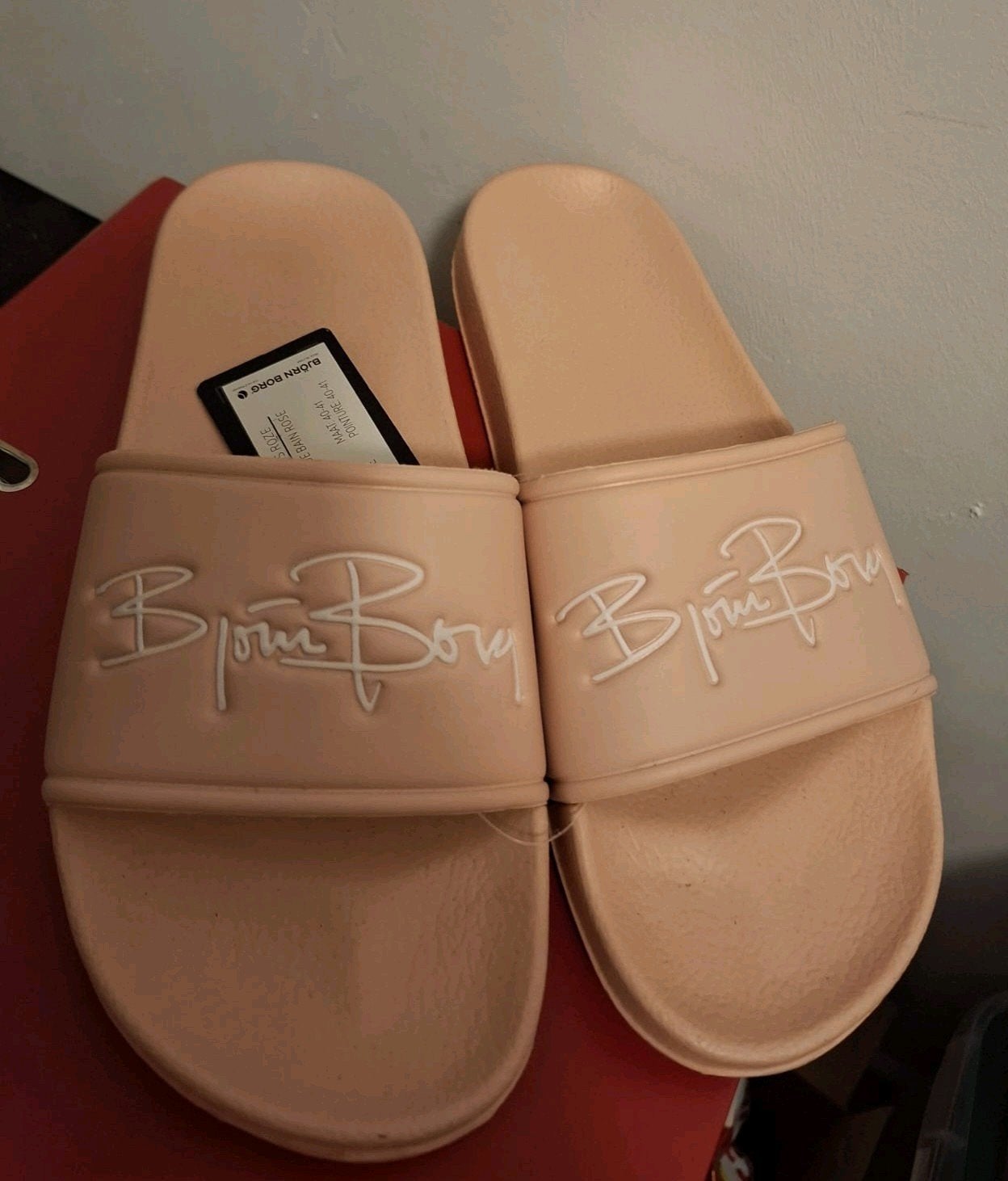 BjornBorg badslippers 40/41 nieuw, Nieuw, Ophalen of Verzenden, Bjorn Borg, Roze
