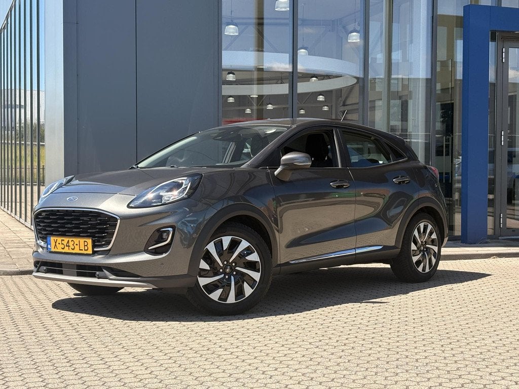 Ford Puma 1.0 EcoBoost Hybrid Titanium DRIVER ASSISTANCE PAC, Voorwielaandrijving, Euro 6, Origineel Nederlands, Bedrijf