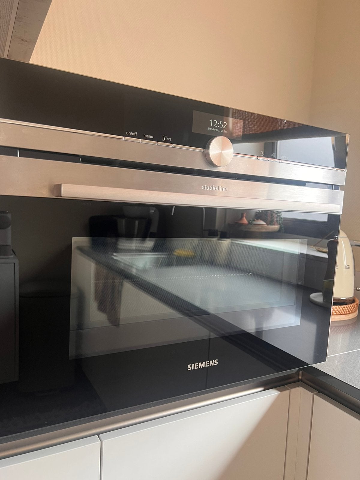 Siemens Studioline Combimagnetron/oven Nieuwstaat, Witgoed en Apparatuur, Ophalen, Siemens, Halogeenoven, Zo goed als nieuw