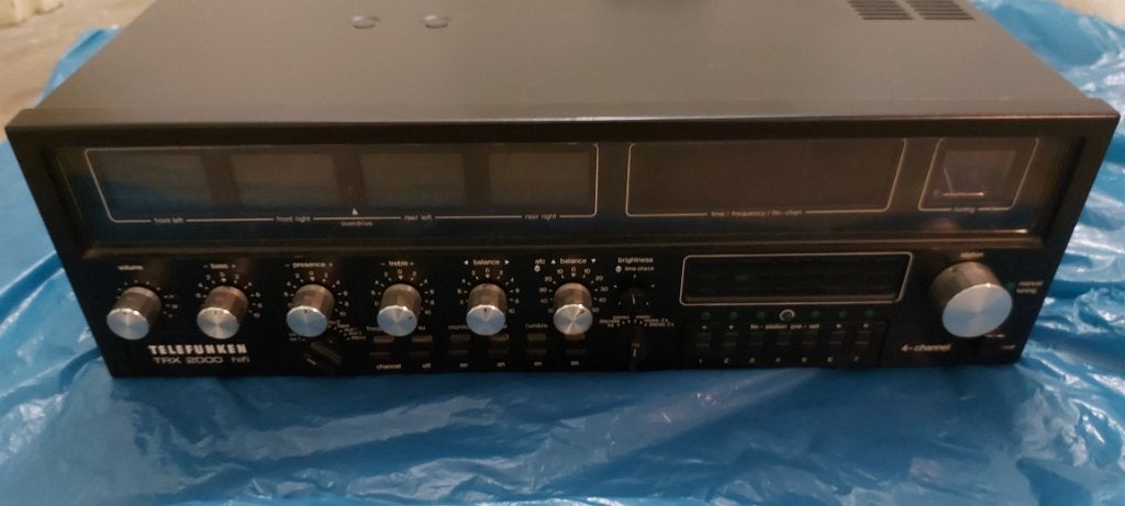 Telefunken receiver TRX 2000 HIFI, Ophalen, Gebruikt, Minder dan 60 watt, Overige merken