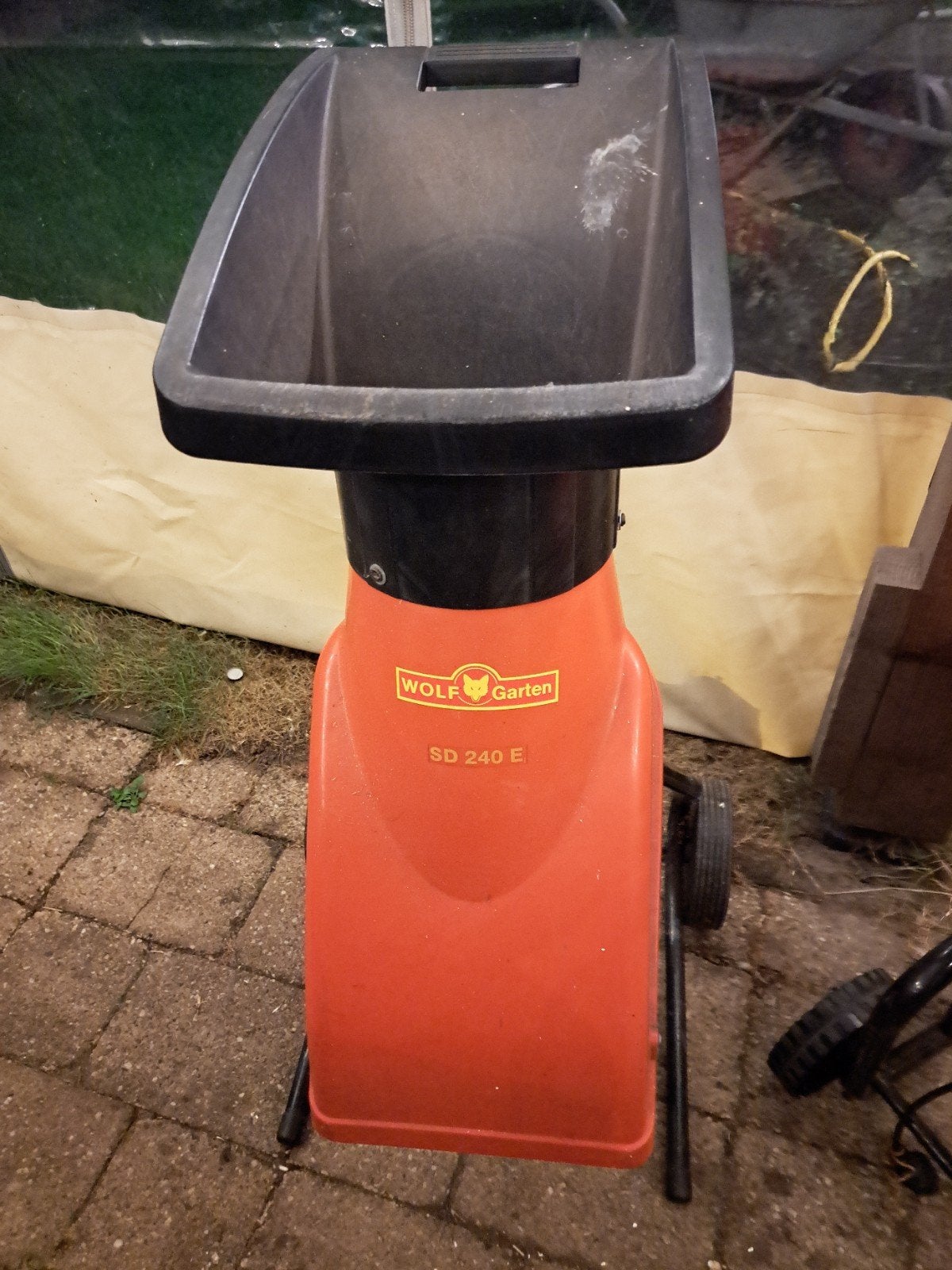 Wolf Garten SD 240 E Elektrische Hakselaar, Ophalen of Verzenden, Gebruikt, Elektrisch, Wolf Garten