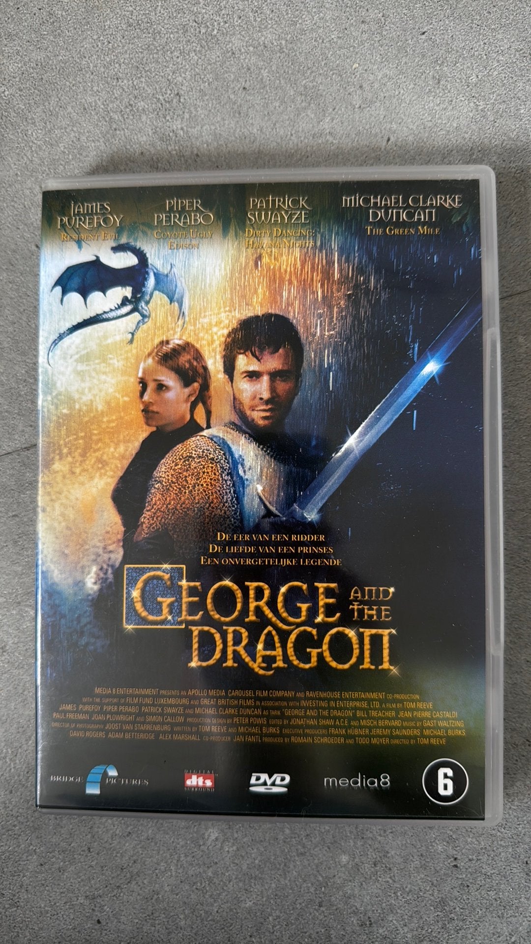 George and the Dragon // film, Ophalen of Verzenden, Zo goed als nieuw