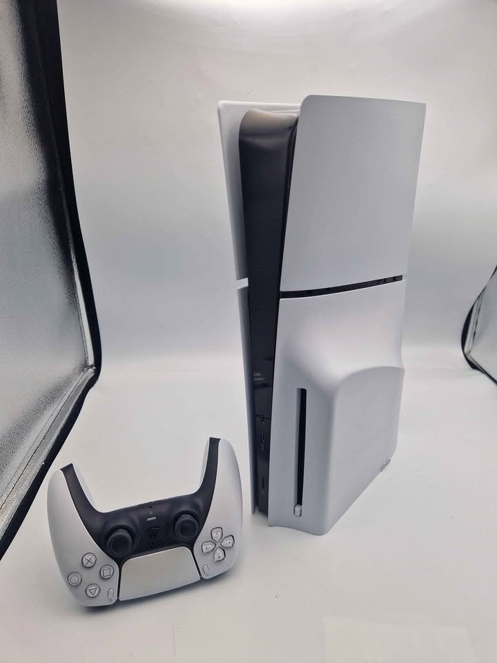 playstation 5 slim disc 1tb, Spelcomputers en Games, Spelcomputers | Sony PlayStation 5, Ophalen, Zo goed als nieuw