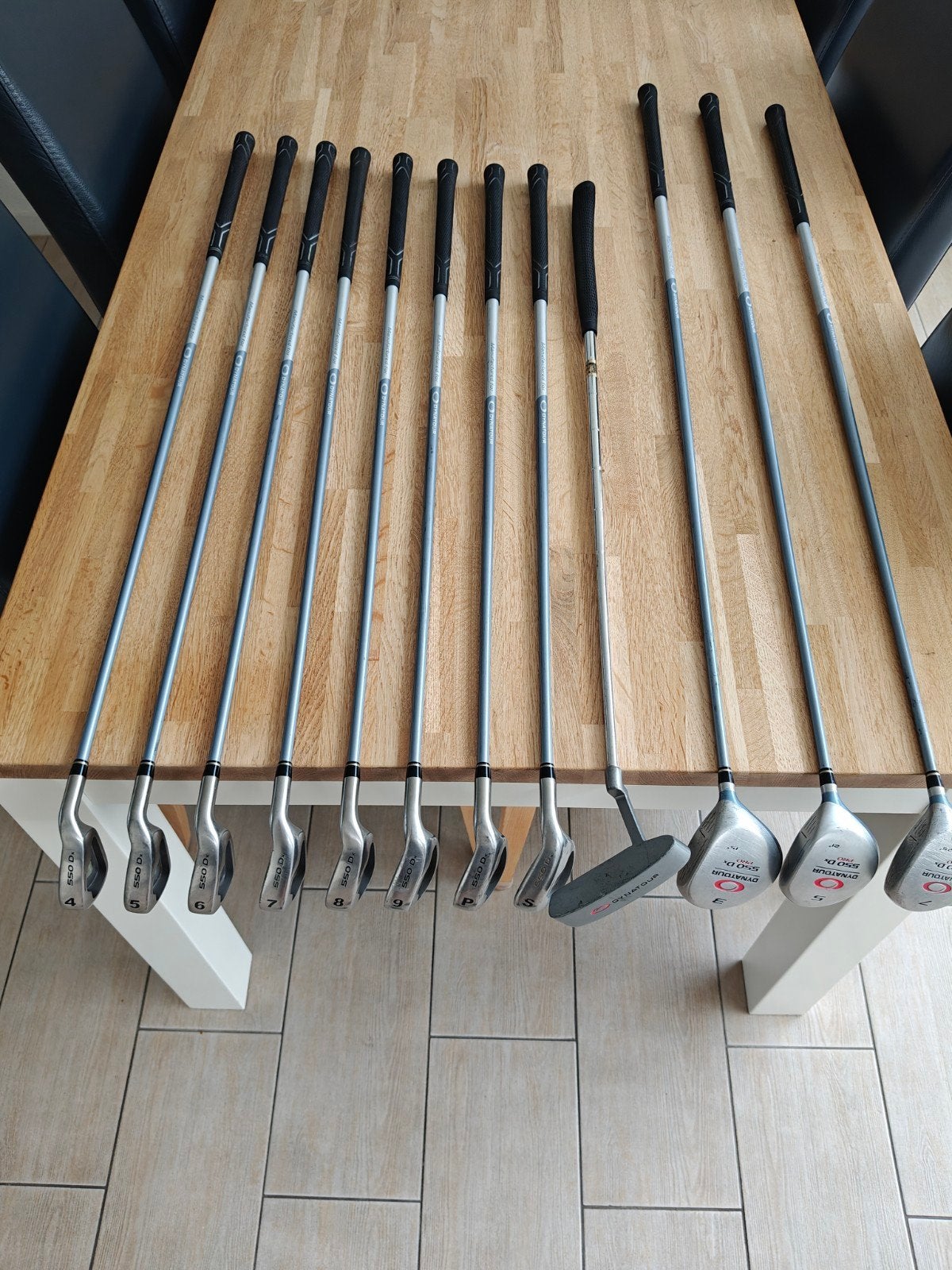 mooie komplete golfset rechtshandig, Ophalen, Gebruikt, Set