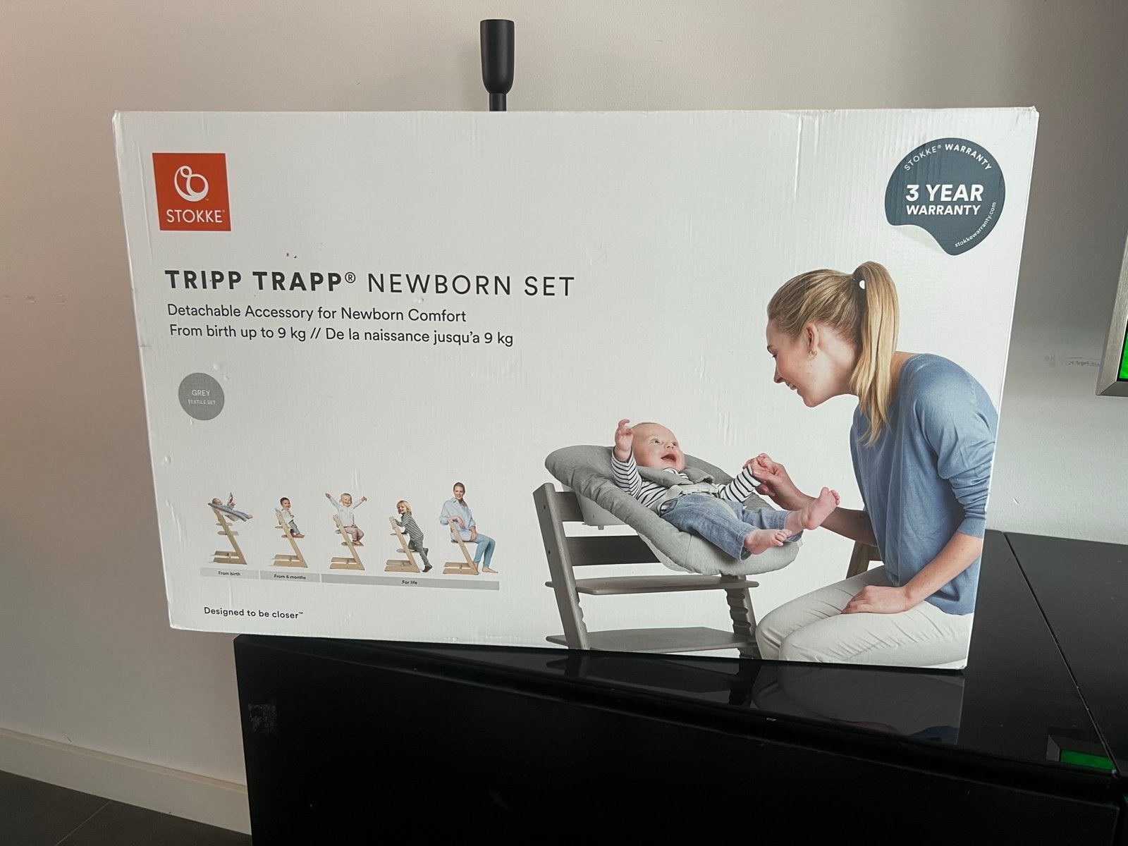 Stokke Tripp Trapp Newborn Set, Kinderen en Baby's, Kinderstoelen, Ophalen of Verzenden, Gebruikt, Overige typen, Gordel(s)