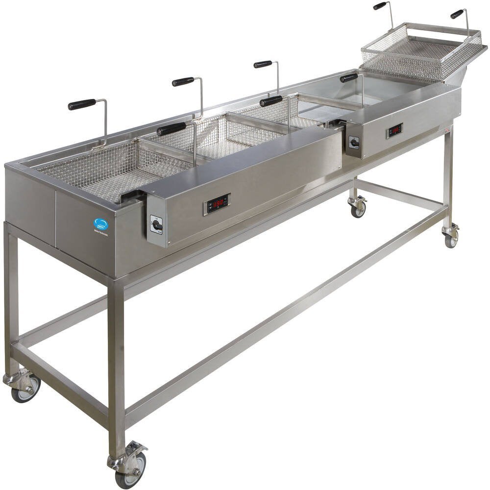 Oliebollen friteuse BO200 2 meter, Witgoed en Apparatuur, Frituurpannen, 4 liter of meer, Ophalen, Zo goed als nieuw