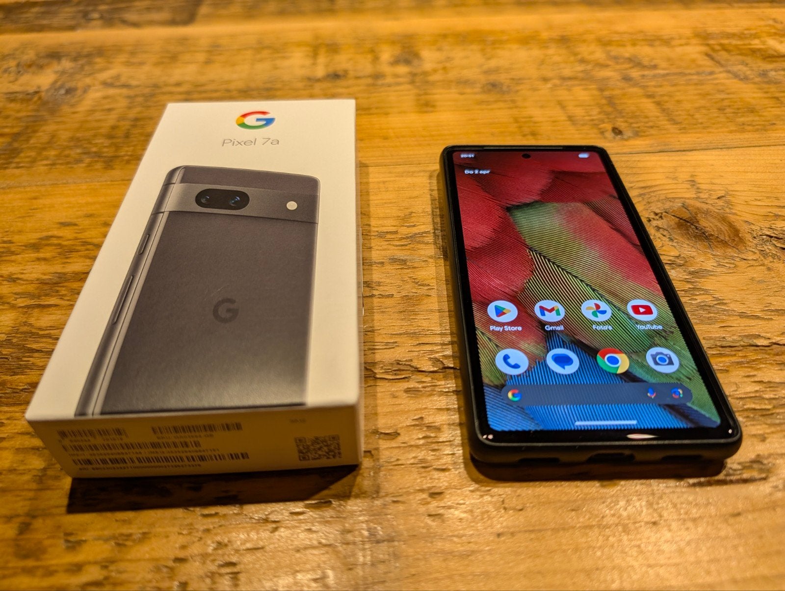 Google Pixel 7a met hoesje, Ophalen of Verzenden, Gebruikt, 6 megapixel of meer, Zonder abonnement