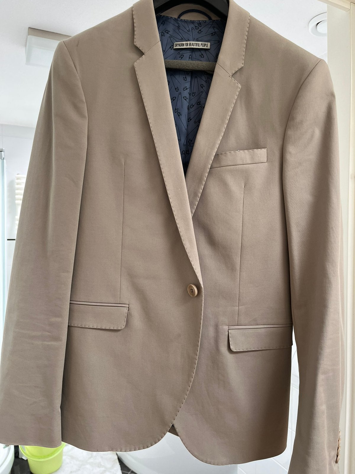 Drykorn colbert beige Maat 48 (M) - nieuw, Ophalen of Verzenden, Zo goed als nieuw, Maat 48/50 (M), Beige