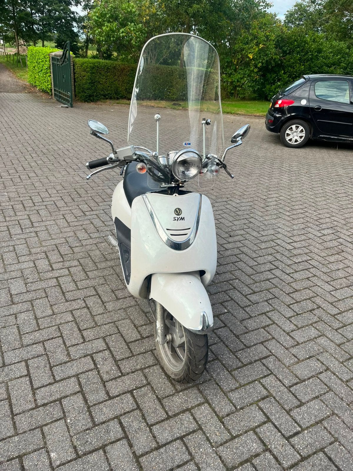 sym scooter geel kenteken, Ophalen of Verzenden, Gebruikt, Blok, SYM