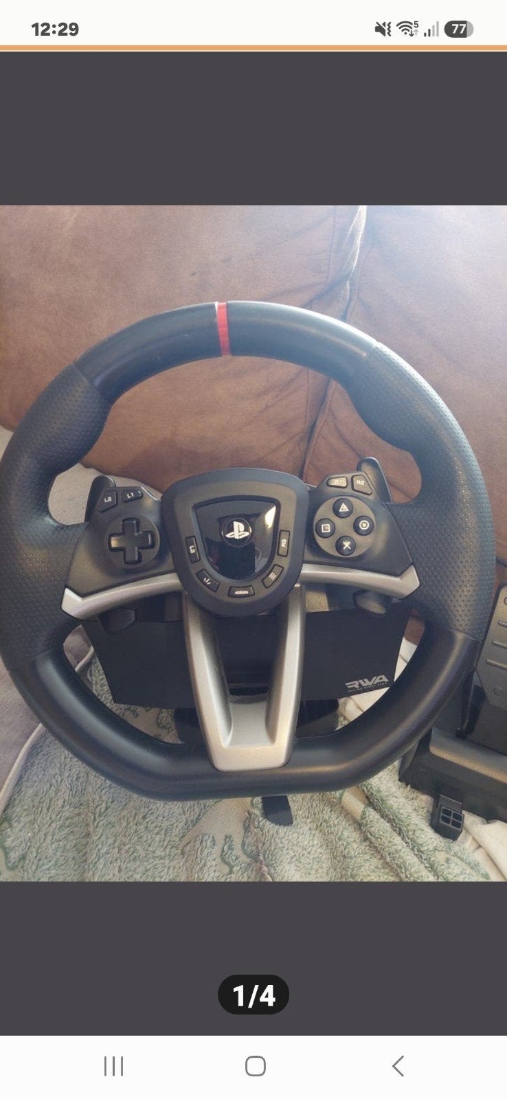 Hori Racing Wheel Apex voor PS4/PS5 - Zo goed als nieuw, Spelcomputers en Games, Spelcomputers | Sony PlayStation Consoles | Accessoires