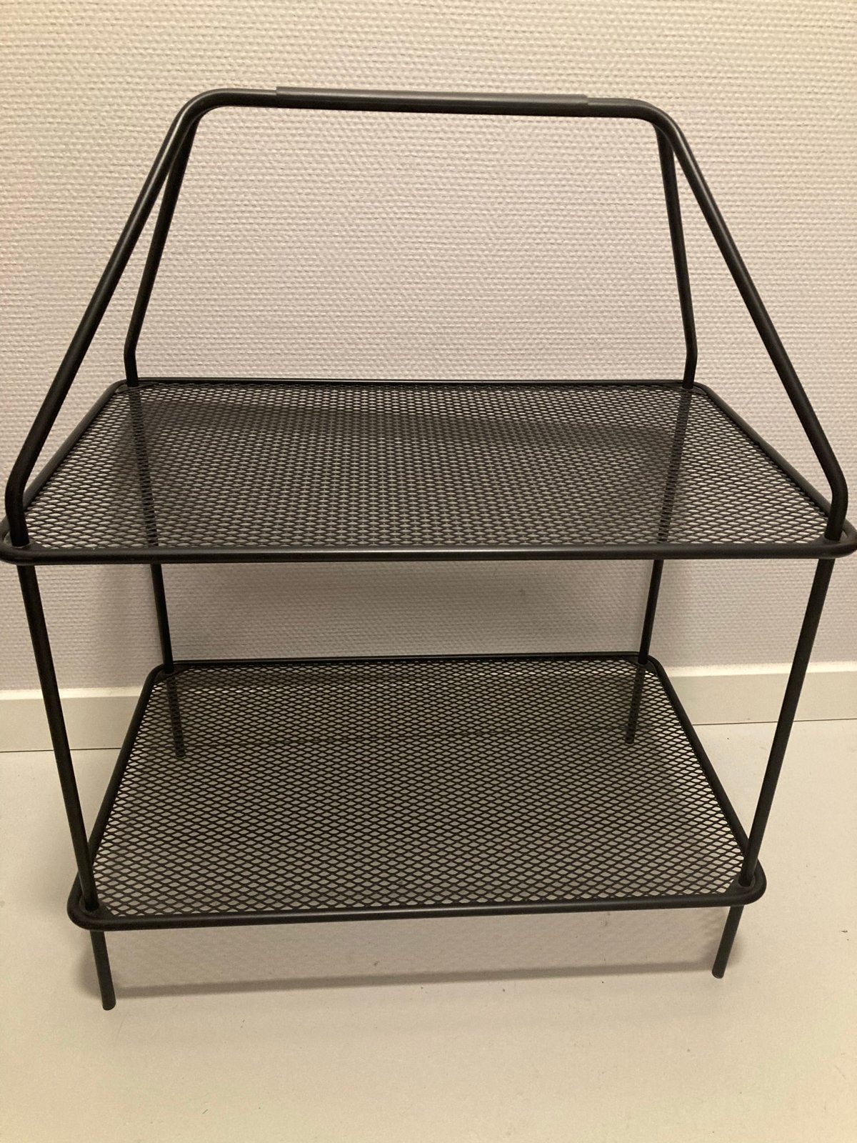 IKEA Ypperlig bijzettafel/rek - HAY design, Minder dan 55 cm, Gebruikt, Metaal of Aluminium, Rechthoekig