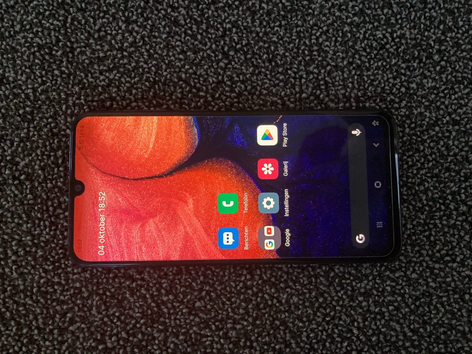 Samsung Galaxy A50 - krasvrij met screenprotector, Zwart, Refurbished, Ophalen of Verzenden, Zonder simlock