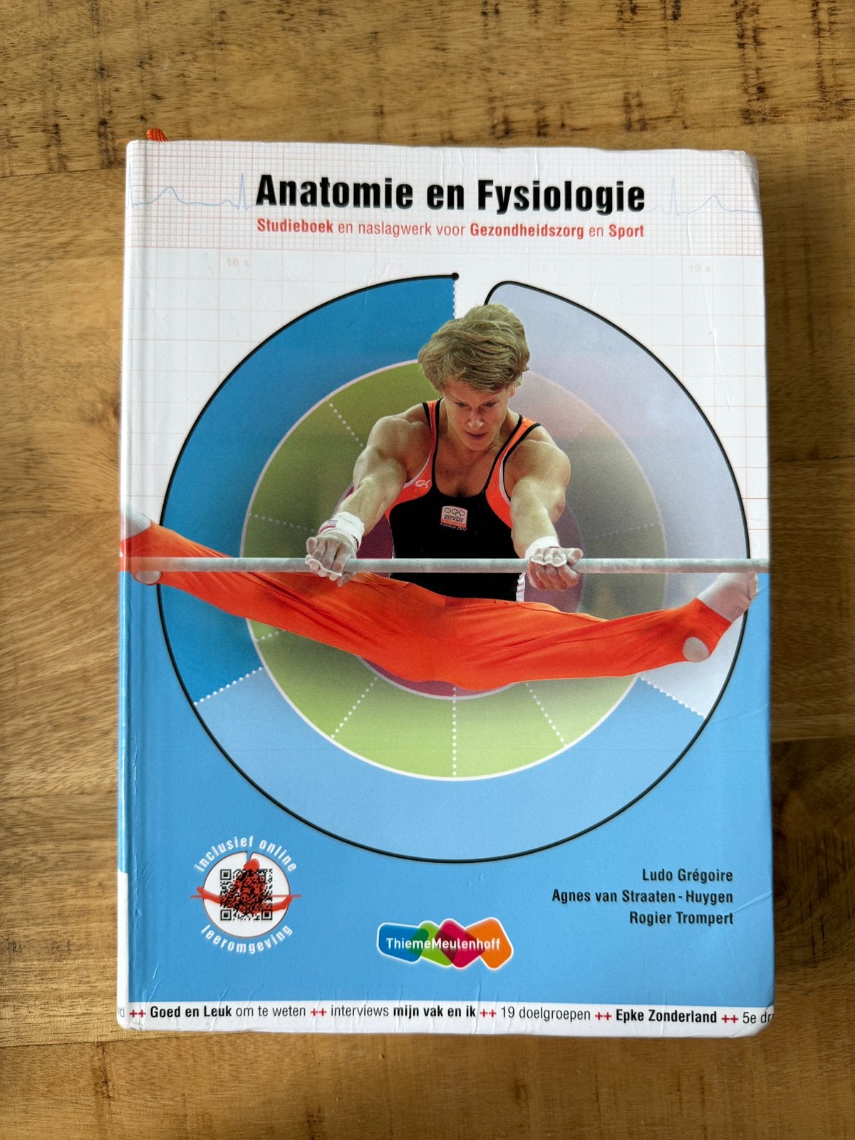 Anatomie en fysiologie - 5e druk inclusief Online, Gelezen, Overige vakken, Ophalen of Verzenden, Ludo Grégoire; Agnes van Straaten-Huygen