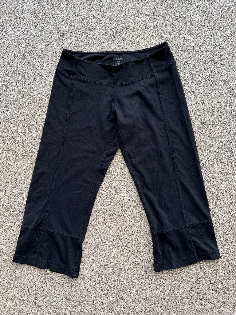 Zwarte sport capri van Kyodan, Maat 38/40 (M), Zwart, Ophalen of Verzenden, Kyodan