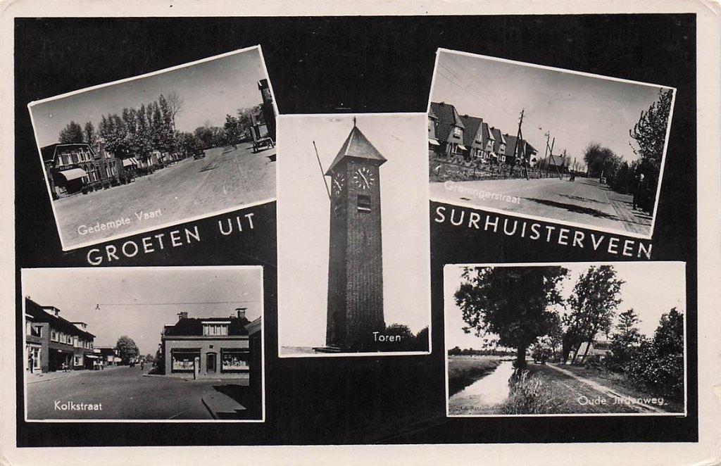 703-434-035 Surhuisterveen, Verzenden, Voor 1920, Friesland