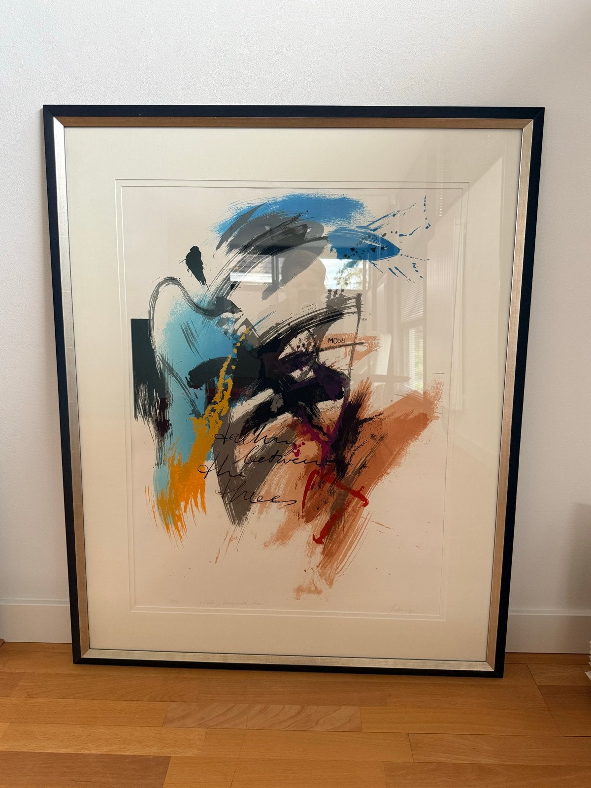Originele zeefdruk Jochum-Talking Between The Trees (24/50), Antiek en Kunst, Ophalen
