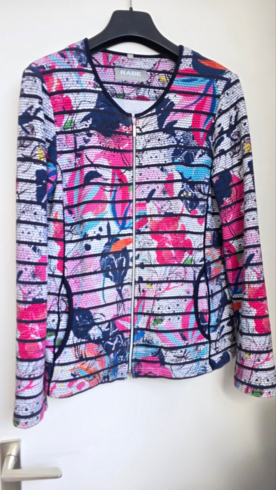 Rabe 1920 kleurrijk jasje maat 40, Kleding | Dames, Maat 38/40 (M), Rabe 1920, Meerkleurig, Ophalen of Verzenden