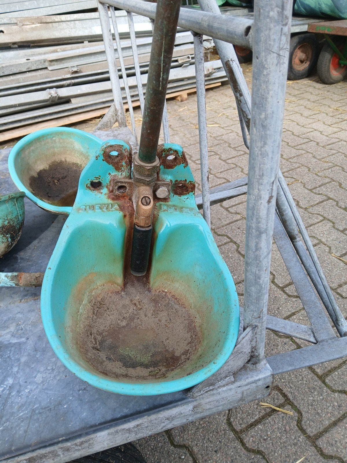 Water bakken, Ophalen
