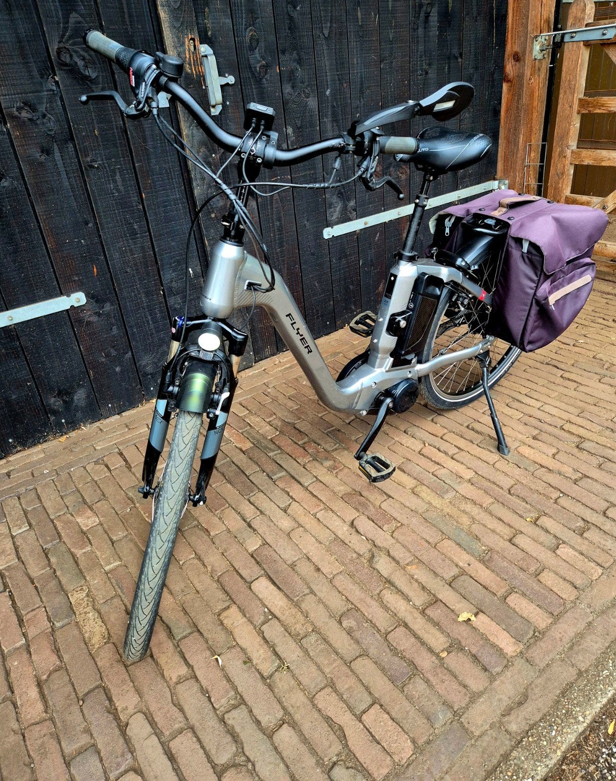 mooie elektrische fiets flyer gotour 4 lage instap weinig km, Minder dan 47 cm, Ophalen, Zo goed als nieuw, Overige merken