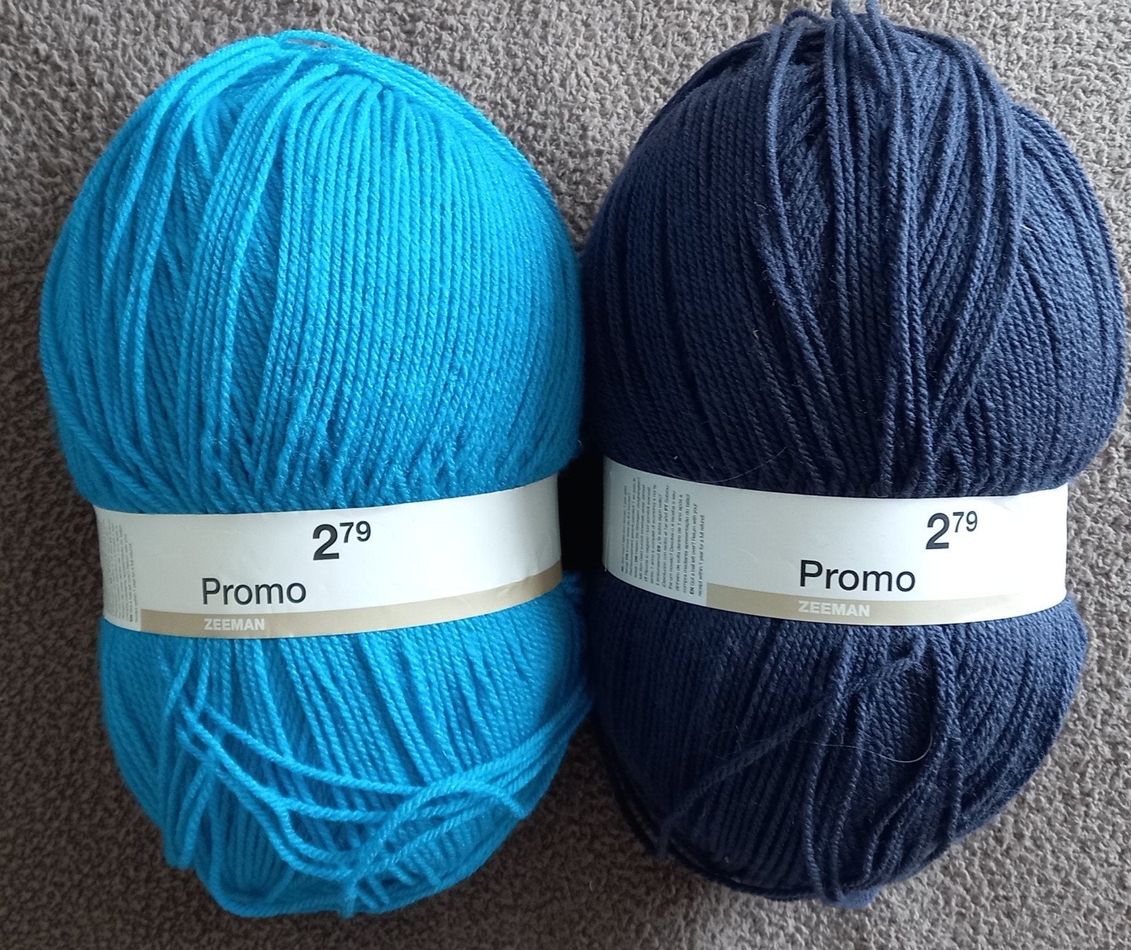 2 promo bollen van zeeman., Ophalen, Nieuw, Breien of Haken, Wol of Garen